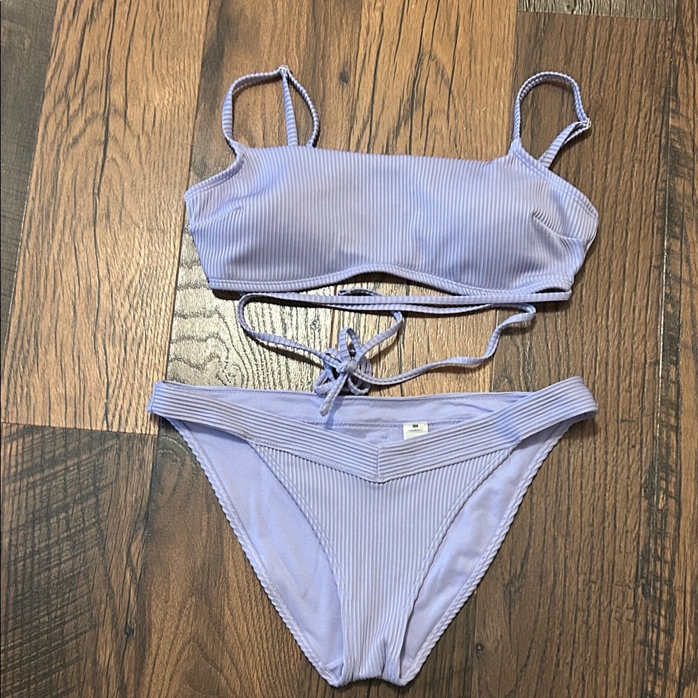 Hollister Light Purple Bikini Set